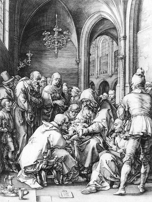 Обрезание в церкви Св. Бавона в Харлеме. Хендрик Гольциус