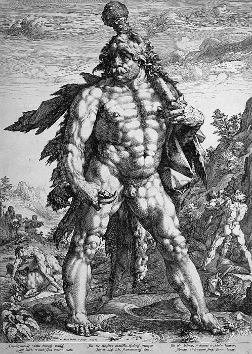 Hercules. Hendrick Goltzius