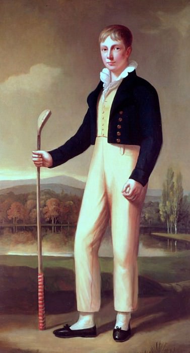 Douglas Robertson Esq. of the Royal and Ancient Golf Club. Sir John Watson Gordon