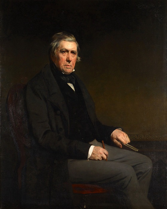 Portrait of David Cox (1783-1859). Sir John Watson Gordon