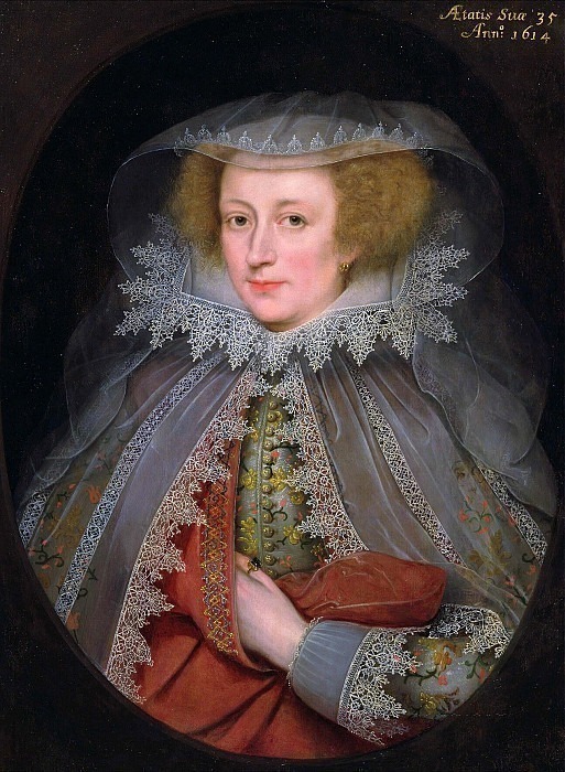 Catherine Killigrew, Lady Jermyn. Marcus Gheeraerts (The Younger)