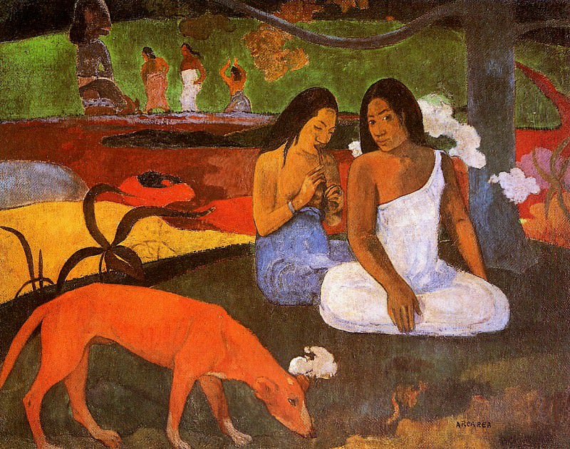 Paul Passing time. Paul Gauguin