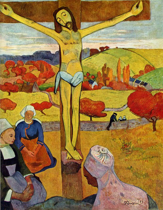 Желтый Христос, 1889. Поль Гоген