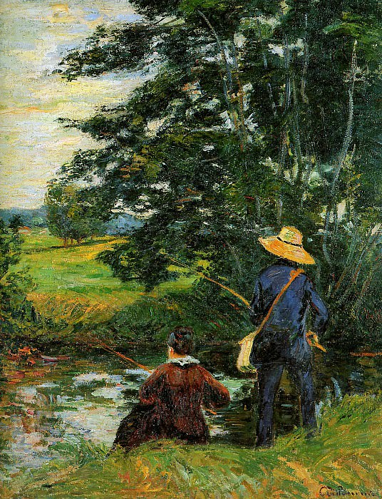 The fishermen. Jean-Baptiste-Armand Guillaumin