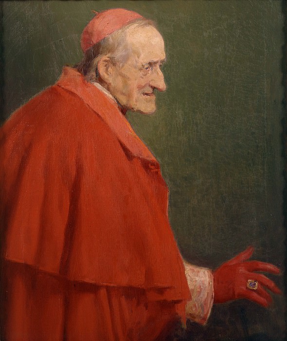 Cardenal romano. Jose Benlliure Y Gil