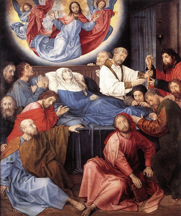 the Death Of The Virgin. Hugo Van Der Goes