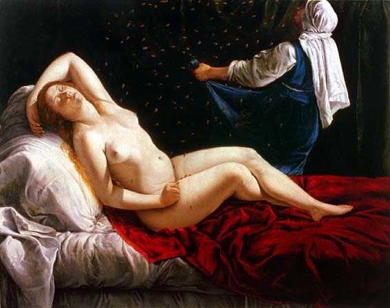 Danae 1612. Artemisia Gentileschi
