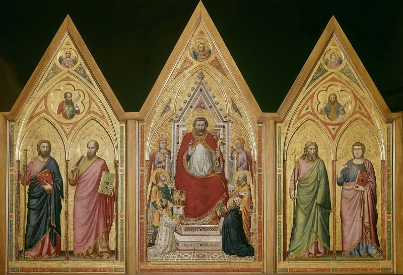 The Stefaneschi Triptych (verso). Giotto di Bondone