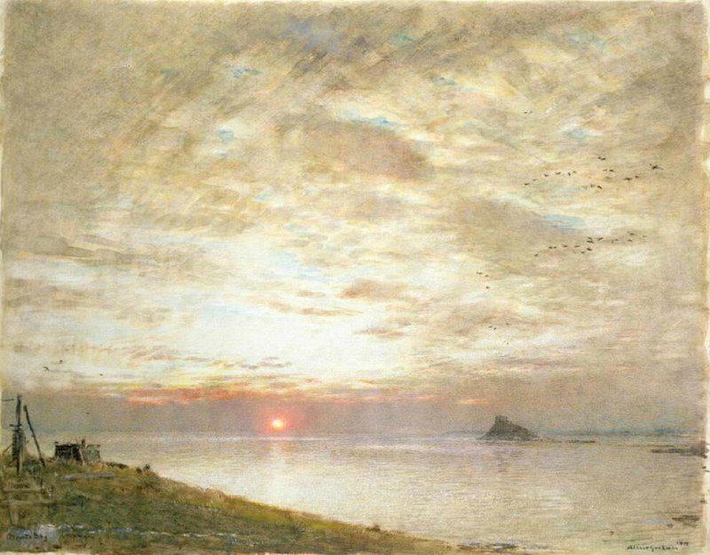 Mounts Bay, Cornwall. Albert Goodwin