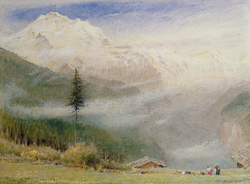 Jungfrau. Albert Goodwin