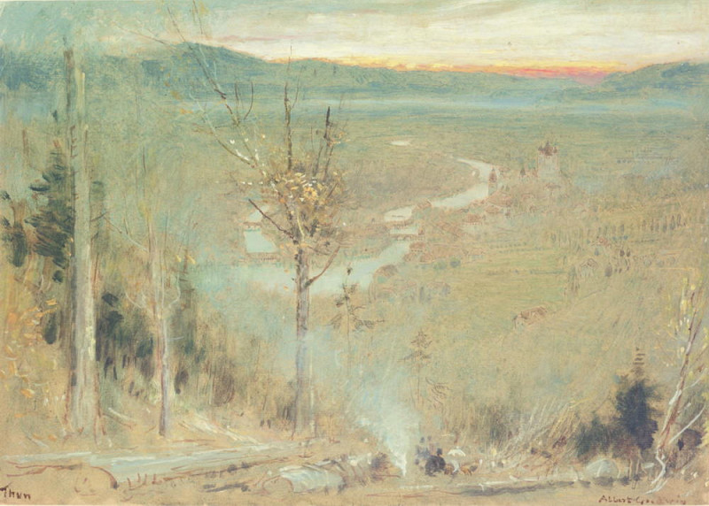 Thun, Switzerland. Albert Goodwin