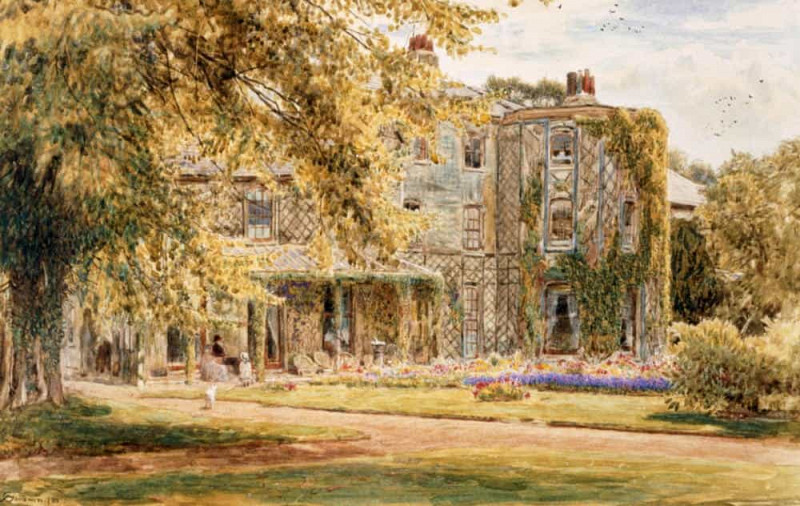 Down House. Albert Goodwin