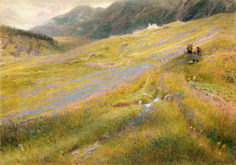 The Alpine Summer. Albert Goodwin