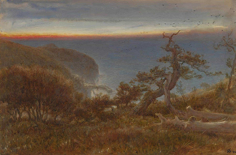 Clovelly. Albert Goodwin