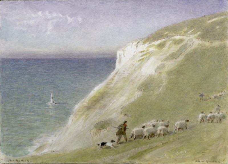 Beachy Head, East Sussex. Albert Goodwin