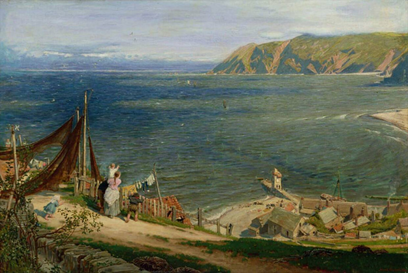 The Toilers Return. Albert Goodwin