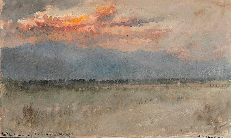 The Blue Mountains, Constant Spring, Jamaica. Albert Goodwin