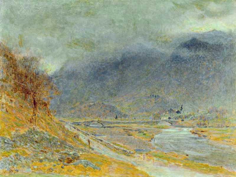 Mountain Mist. Albert Goodwin