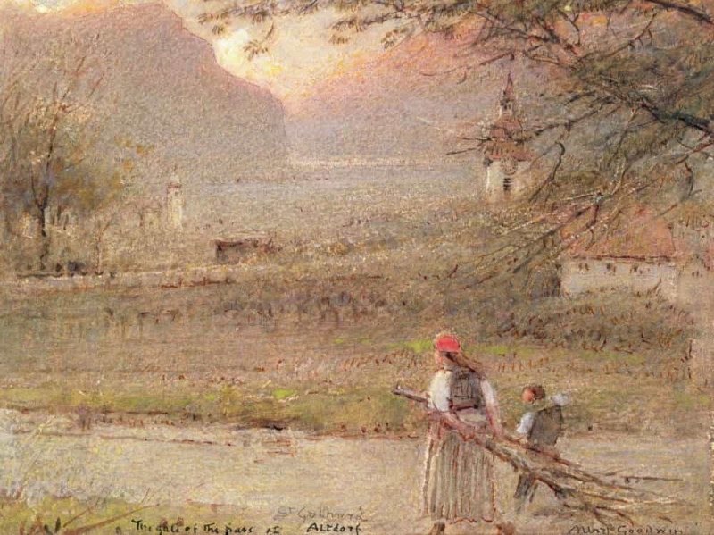 Altdorf. Albert Goodwin