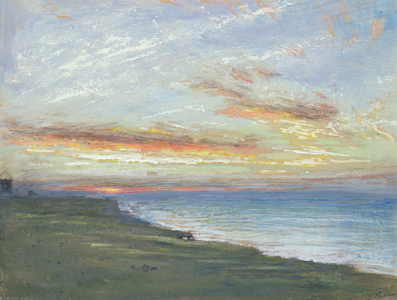 Norfolk Coast. Albert Goodwin