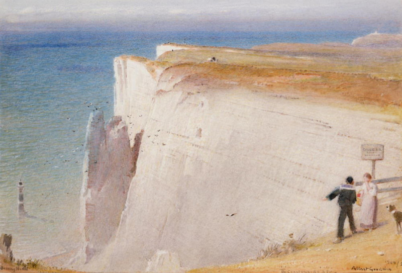The Coastguards Story, Beachy Head. Albert Goodwin