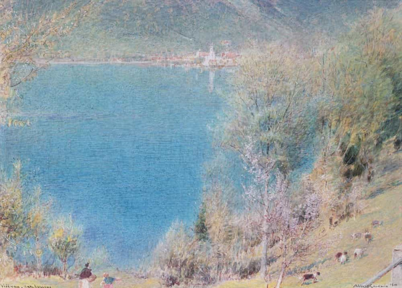 Witznan, Lake Lucerne. Albert Goodwin