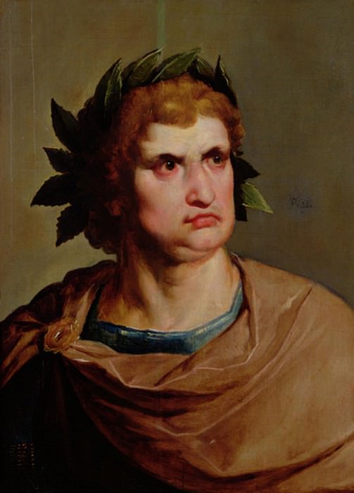 Roman Emperor, possibly Nero 37-68. Pieter Fransz De Grebber