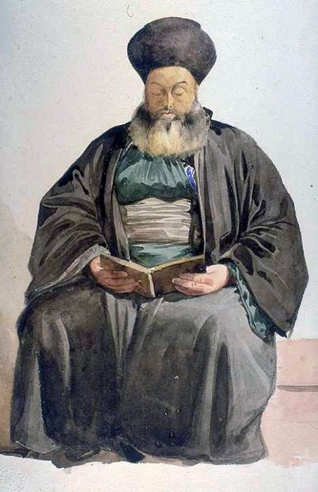 Armenian Priest Smyrna. Marc Gabriel Charles Gleyre