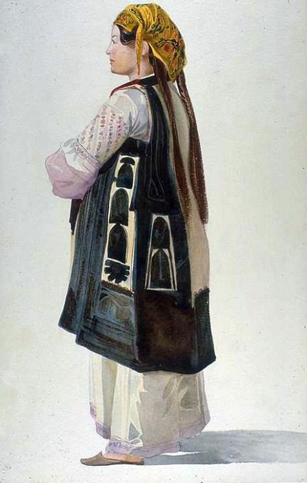 Albanian Peasant Athens. Marc Gabriel Charles Gleyre