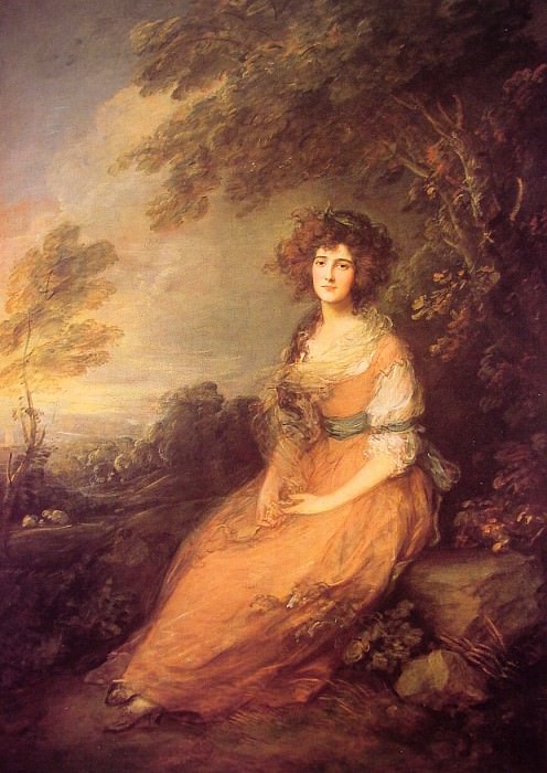 Mrs Sheridan. Thomas Gainsborough