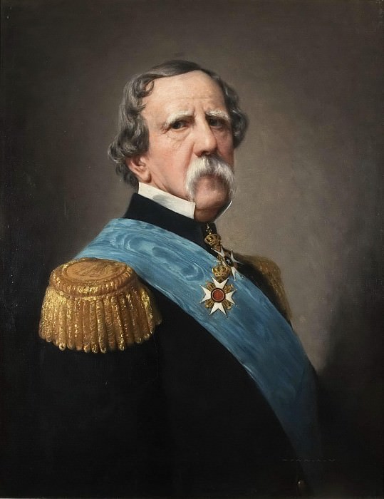 Louis Manderström (1806-1873). Johan Vilhelm Gertner