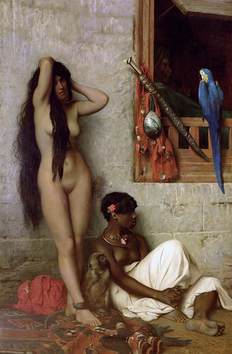 The Slave for Sale. Jean-Léon Gérôme
