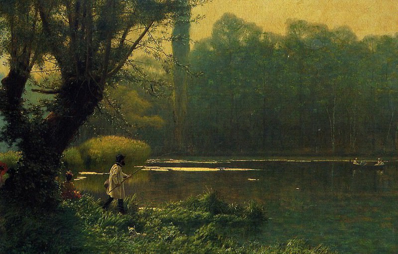 Summer Afternoon on a Lake. Jean-Léon Gérôme