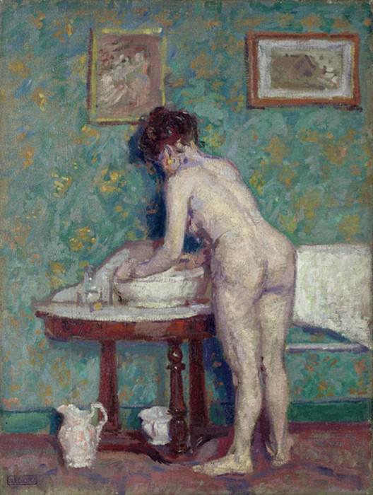 Interior with Nude. Spencer Frederick Gore