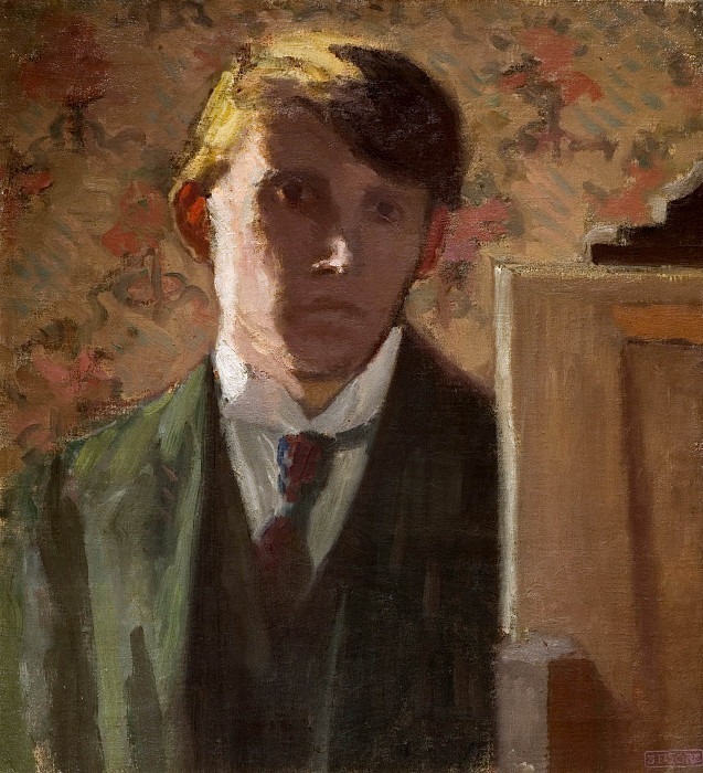 Portrait of the Artist. Spencer Frederick Gore