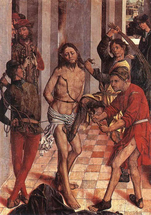Flagellation. Fernando Gallego