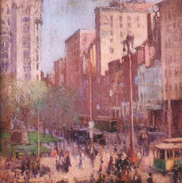 madison square 1914. Edmund William Greacen