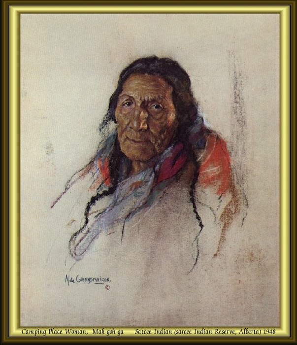 Индейский портрет #19. Николас Де Гранмезон