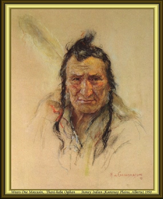 Индейский портрет #41. Николас Де Гранмезон