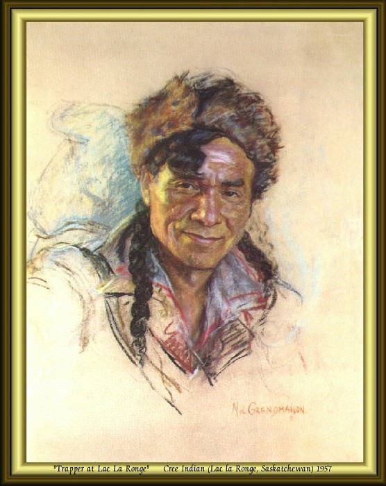 Индейский портрет #49. Николас Де Гранмезон