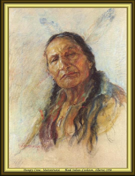 Индейский портрет #53. Николас Де Гранмезон