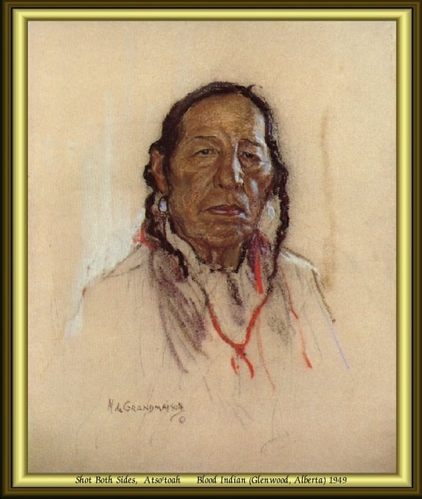 Индейский портрет #18. Николас Де Гранмезон