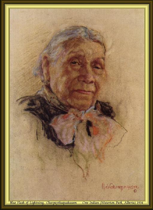 Индейский портрет #6. Николас Де Гранмезон