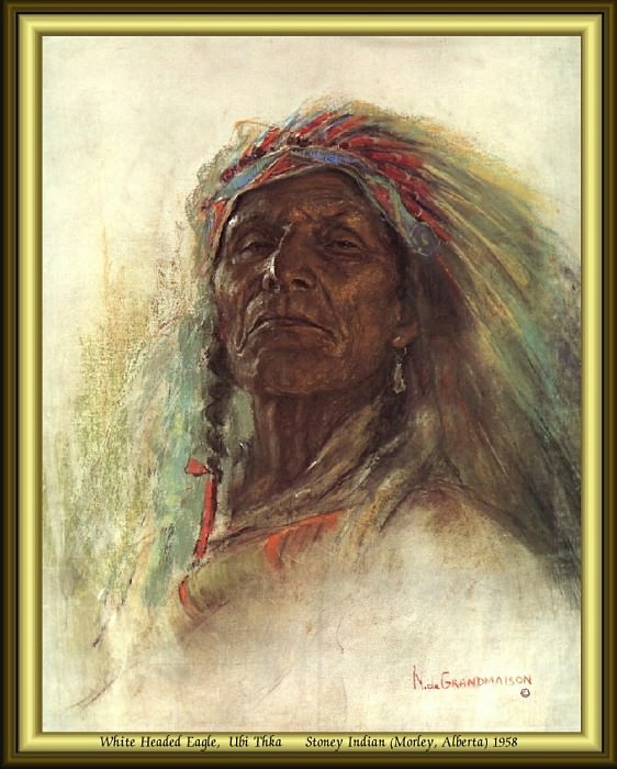 Индейский портрет #63. Николас Де Гранмезон