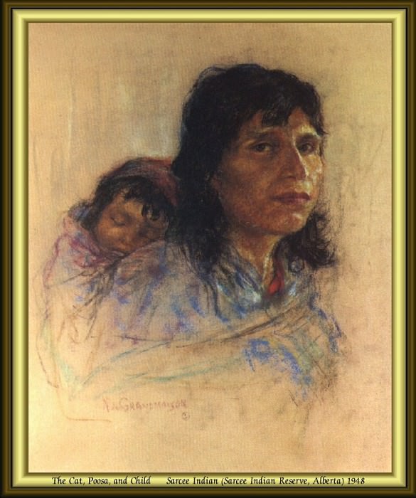 Индейский портрет #30. Николас Де Гранмезон