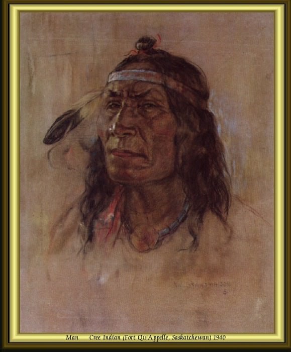 Индейский портрет #24. Николас Де Гранмезон