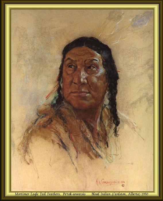 Индейский портрет #37. Николас Де Гранмезон
