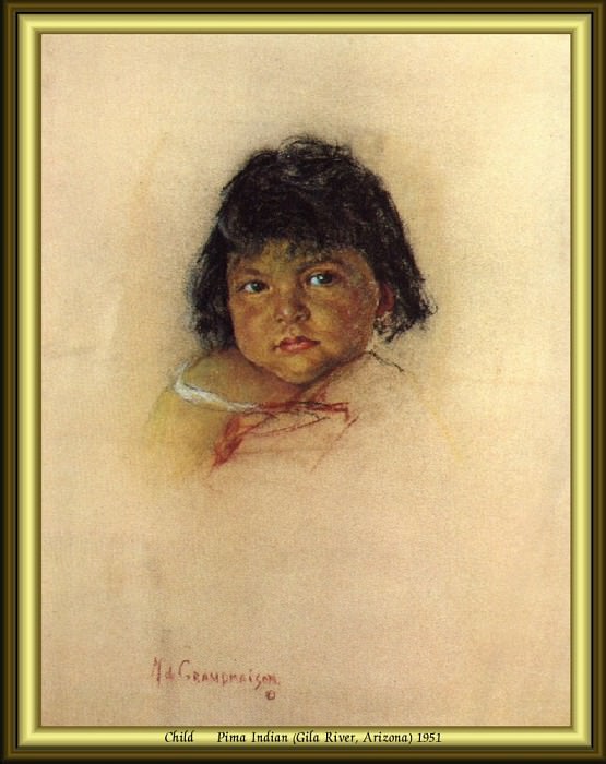 Индейский портрет #60. Николас Де Гранмезон