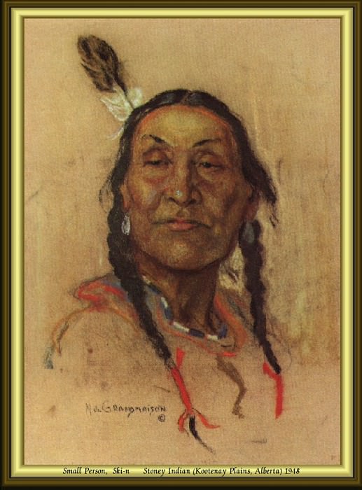 Индейский портрет #21. Николас Де Гранмезон