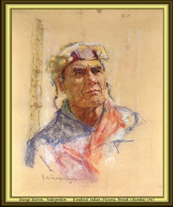 Индейский портрет #33. Николас Де Гранмезон